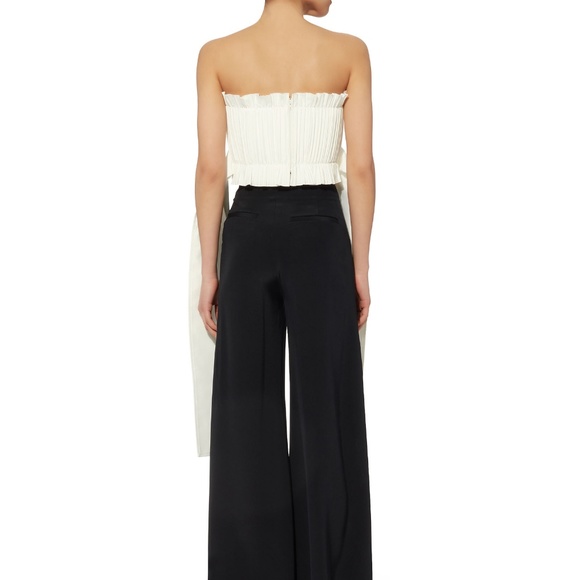 ADEAM Pleated Bustier Top NWT Intermix Size 6 - Picture 4 of 4